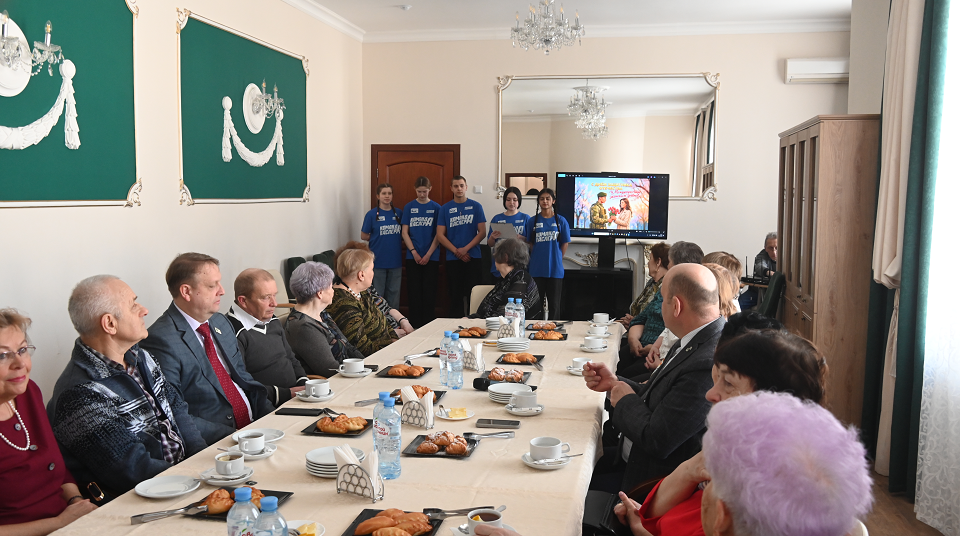 Константин Поспелов и Дмитрий Коробейников встретились с активом ветеранских организаций Полевского