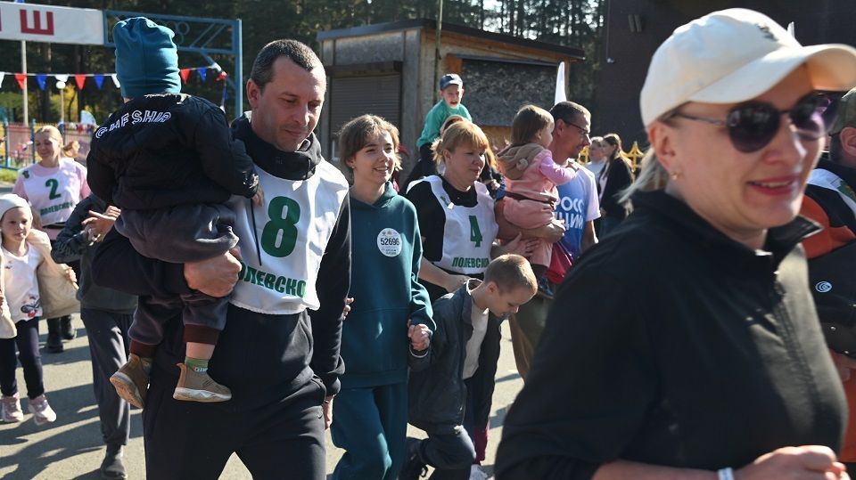 Полевчане вышли на Кросс нации