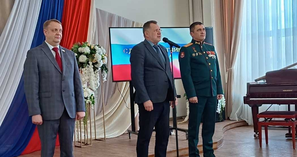 В ДК СТЗ состоялся прием ветеранов Вооруженных сил