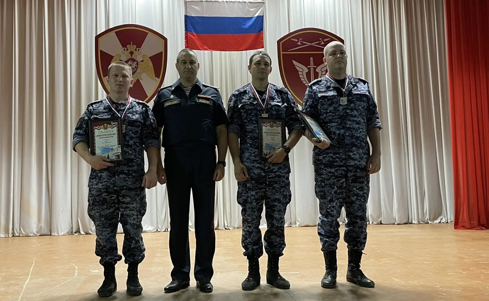 Полевские росгвардейцы - лучшие! Поздравляем с первым местом!
