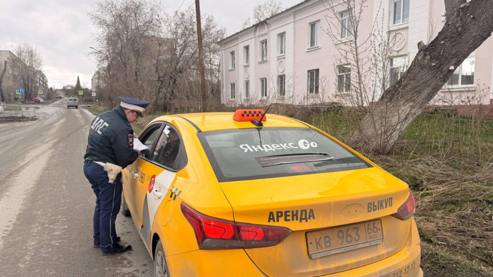 Итоги операции "Такси" подвела полевская автоинспекция