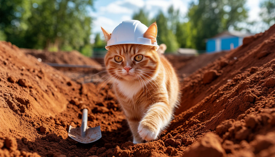 Вновь почти на том же месте. Коммунальщики меняют трубу