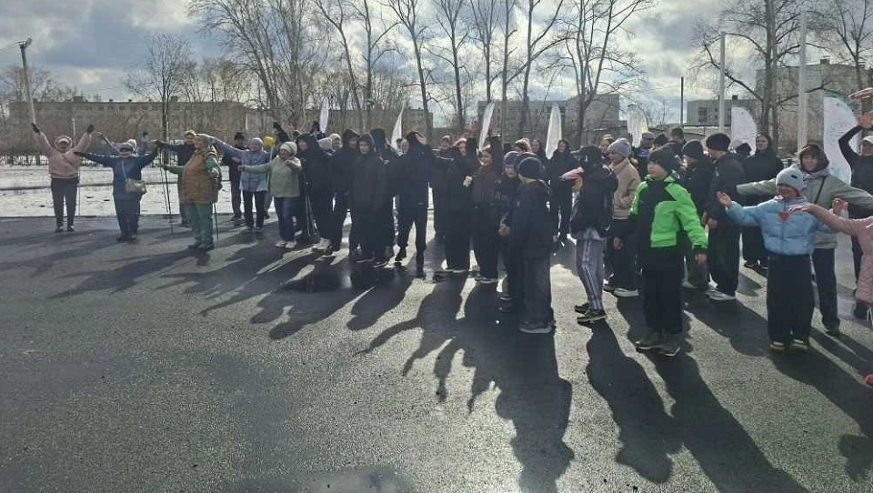 Полевчане присоединились ко Всероссийской акции «10 000 шагов к жизни»