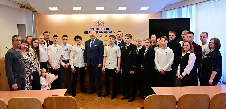 В числе награжденных от лица МЧС - два полевчанина